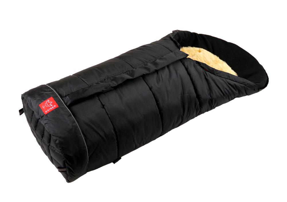 babymarkt Fußsack SHEEPY mit Lammfelleinlage schwarz Bis zu 60% Rabatt