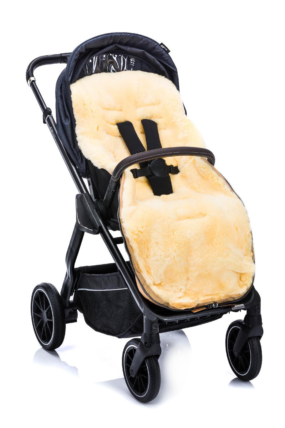 babymarkt Winterfußsack Bernina Lammfell cappuccino Begrenzt auf 3 Tage