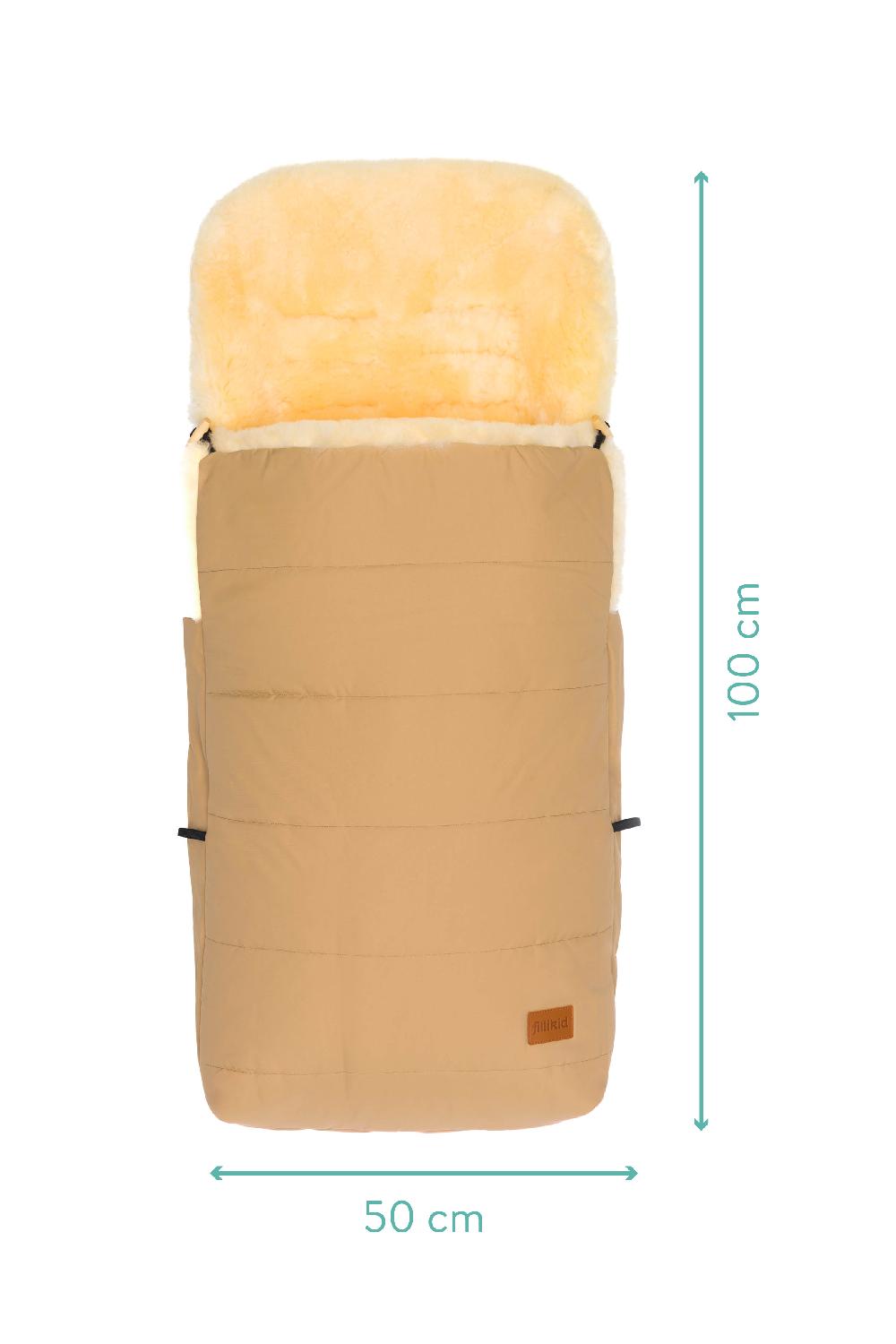 babymarkt Winterfußsack Bernina Lammfell cappuccino Begrenzt auf 3 Tage
