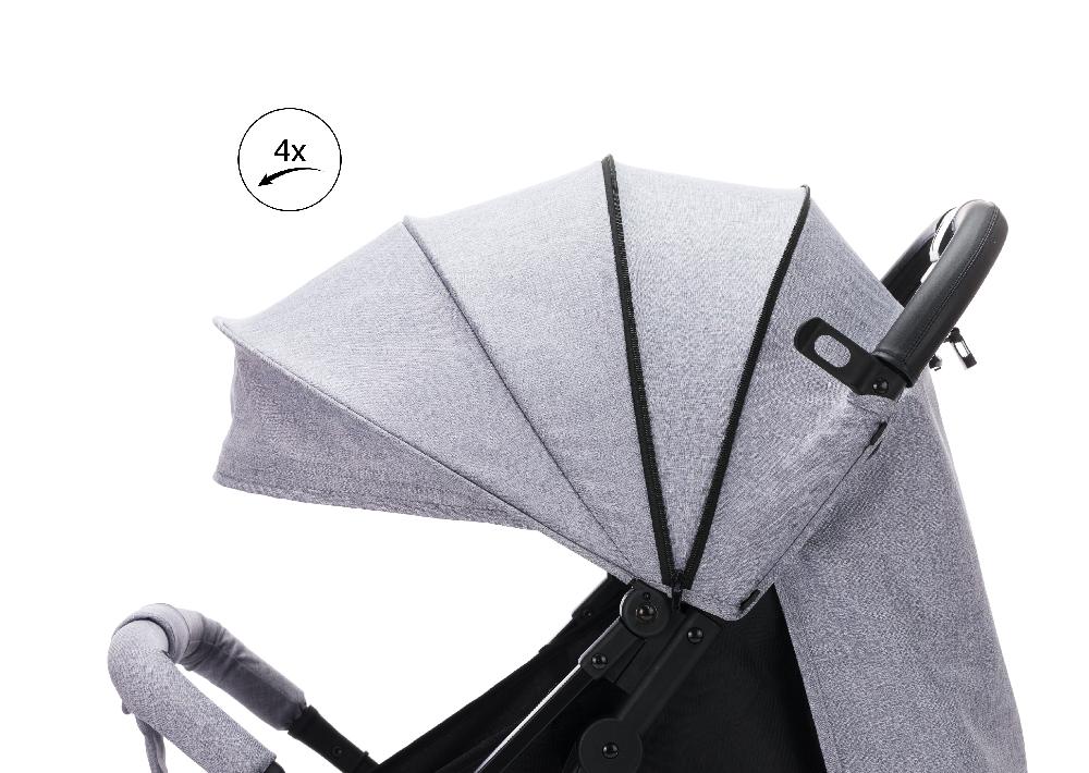 babymarkt Buggy Styler Hellgrau Melange Günstiger Verkauf