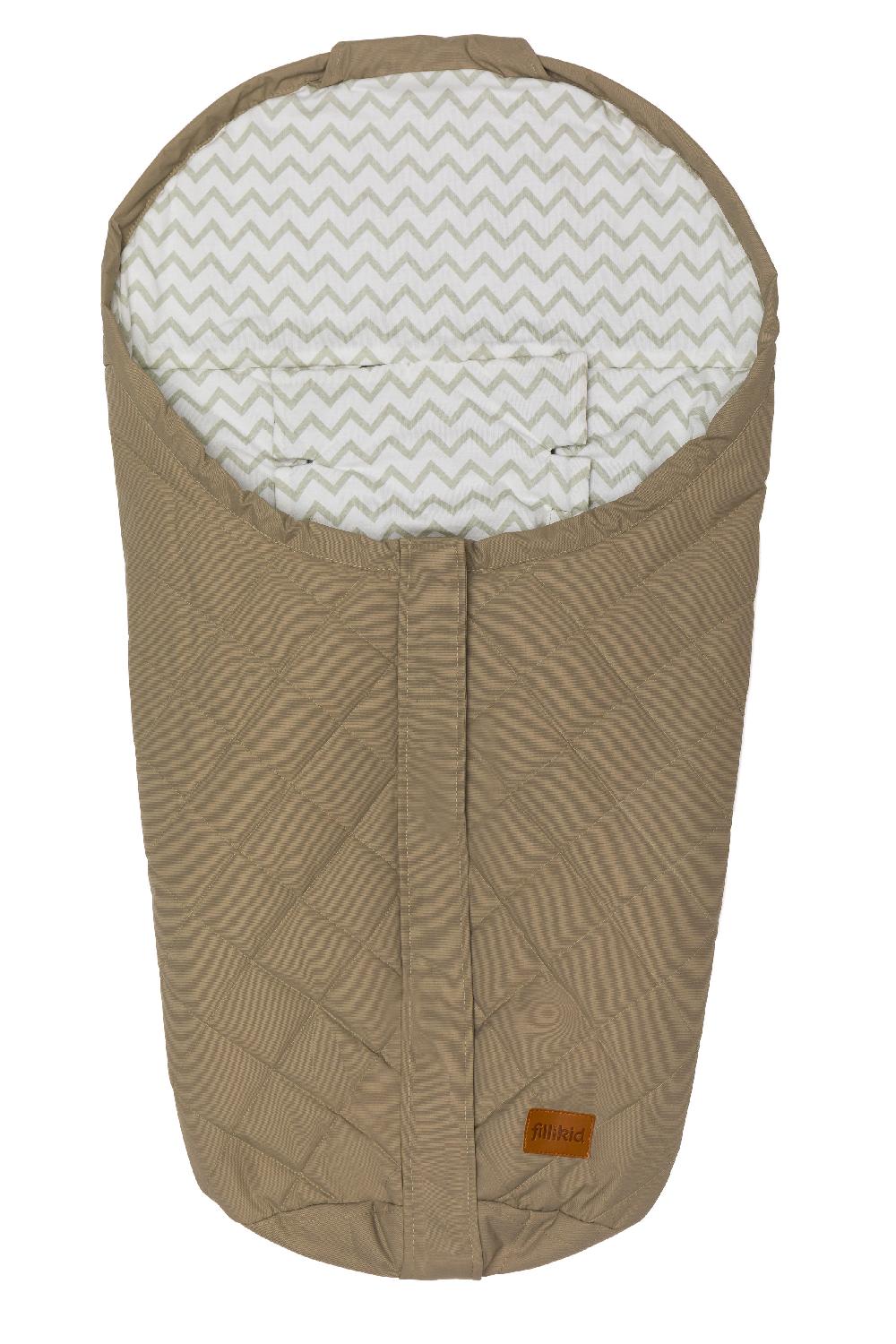 babymarkt Sommerfußsack Light Small Gr. 0 80x40 cm taupe Exklusivangebot