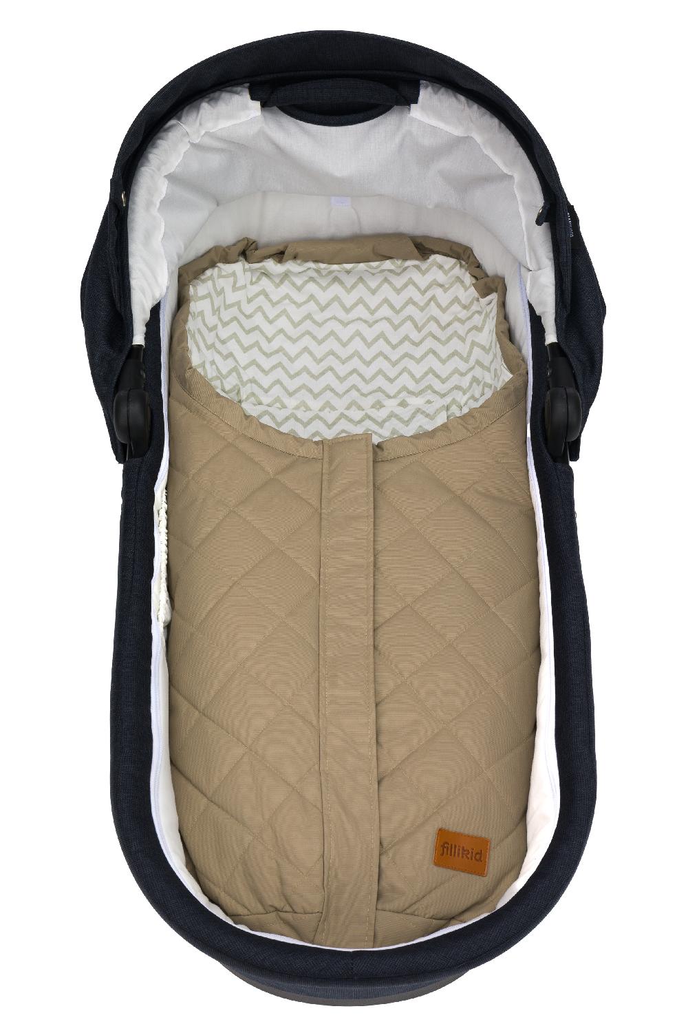 babymarkt Sommerfußsack Light Small Gr. 0 80x40 cm taupe Exklusivangebot