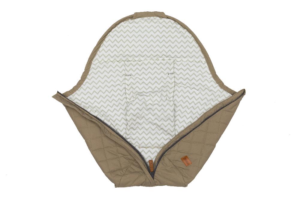 babymarkt Sommerfußsack Light Small Gr. 0 80x40 cm taupe Exklusivangebot