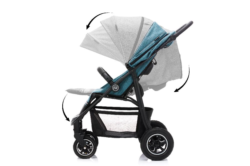 babymarkt fill Sportwagen Adventure Air blau Preisnachlass