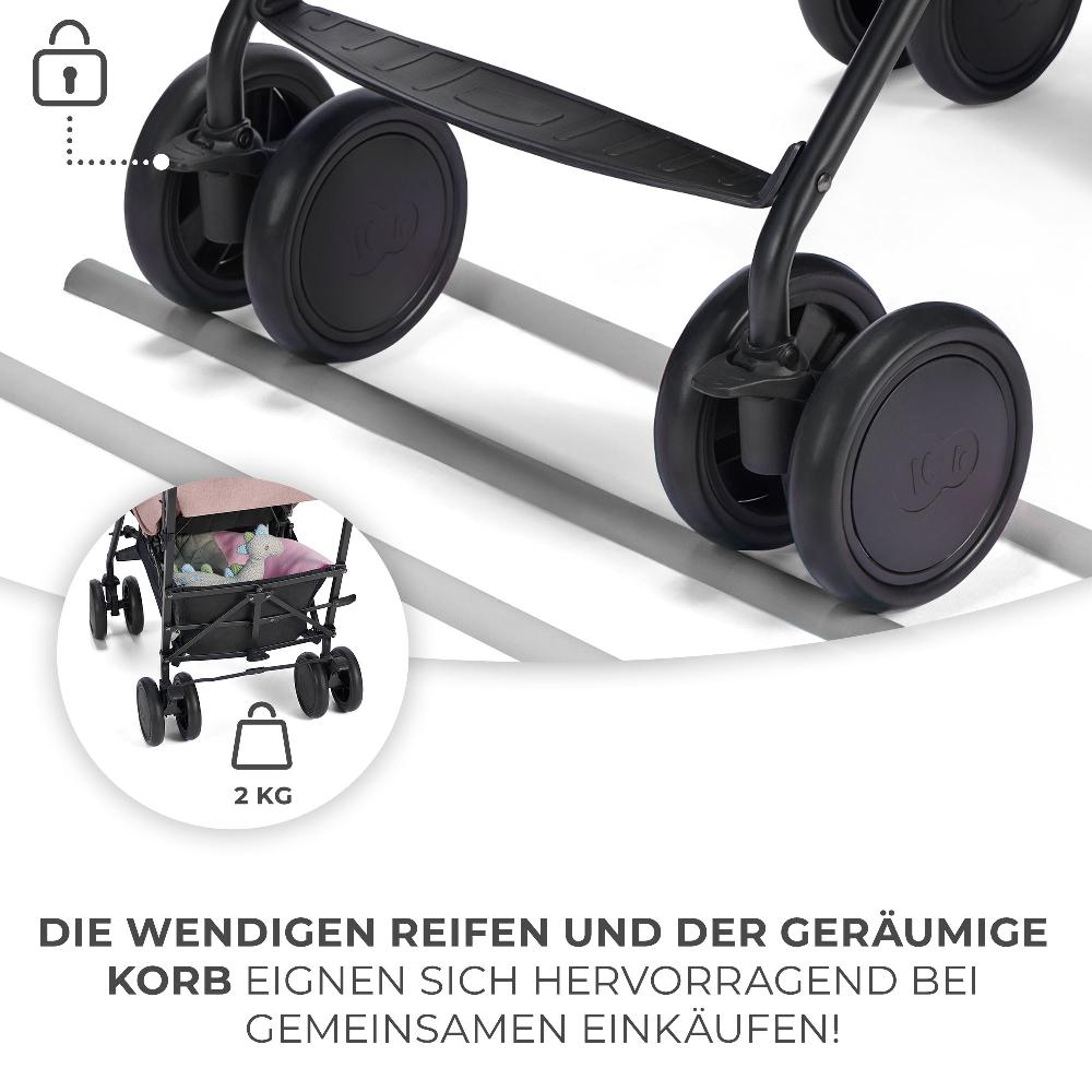 babymarkt Buggy SIESTA Rosa Black Friday