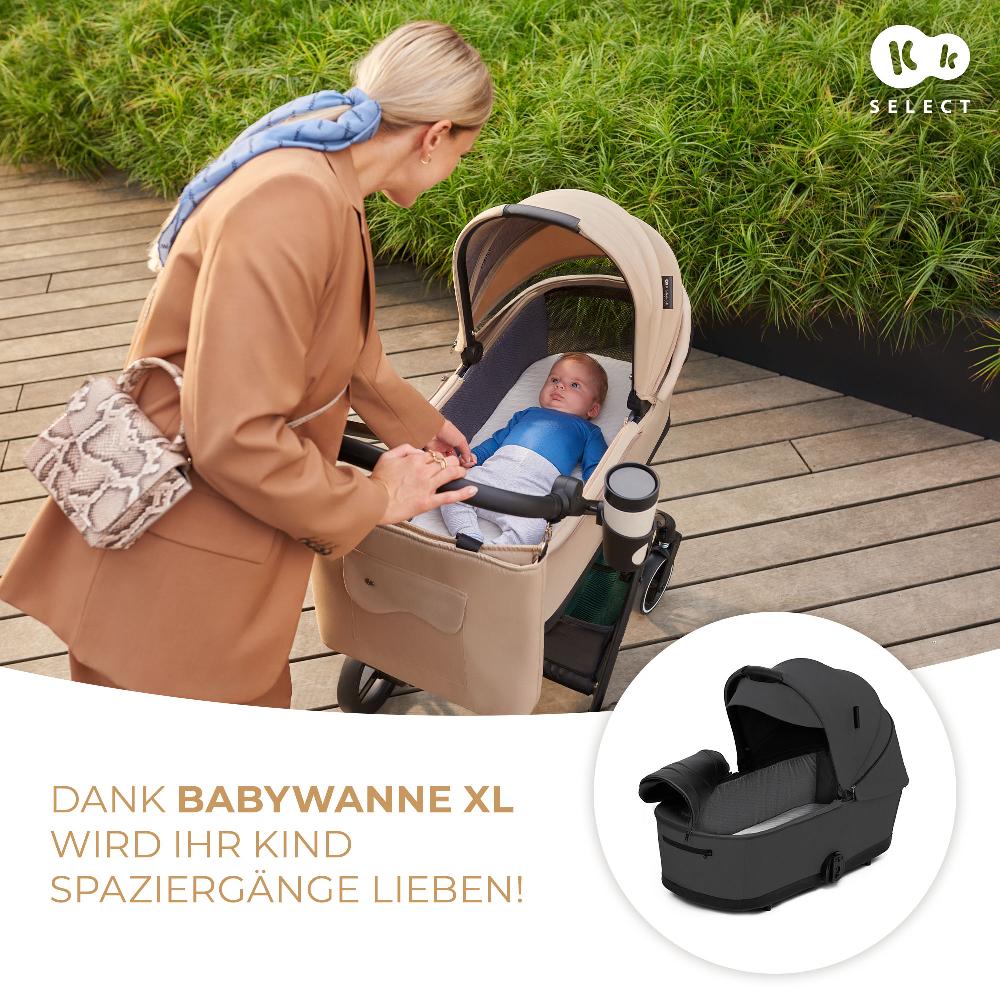 babymarkt Kinderwagen YOXI 2in1 Moonlight Grey Cyber Monday