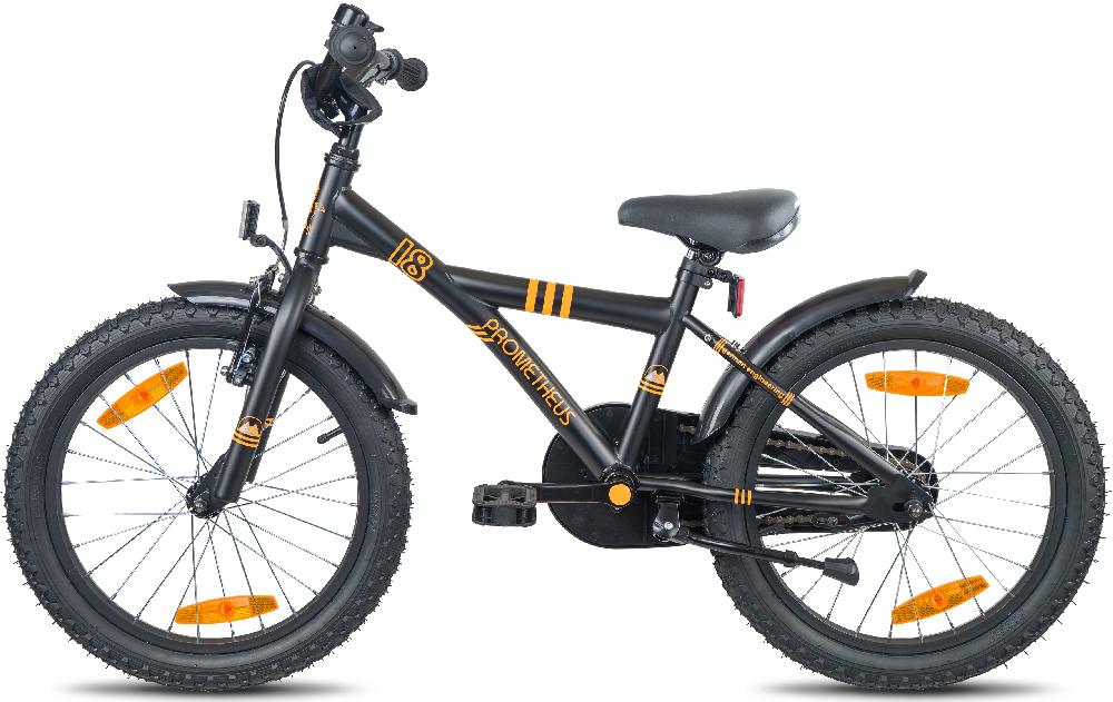 babymarkt Kinderfahrrad 18" schwarz matt-orange Bis zu 60% Rabatt
