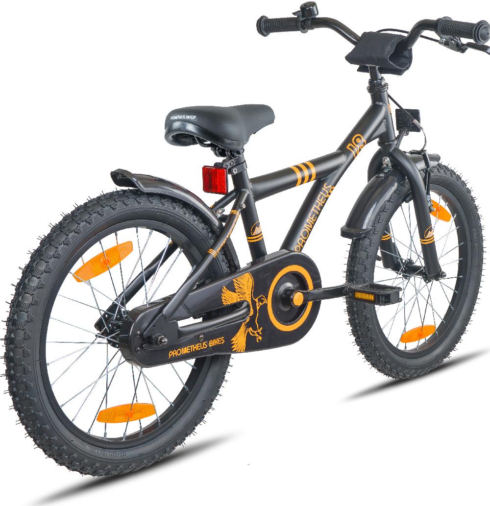 babymarkt Kinderfahrrad 18" schwarz matt-orange Bis zu 60% Rabatt