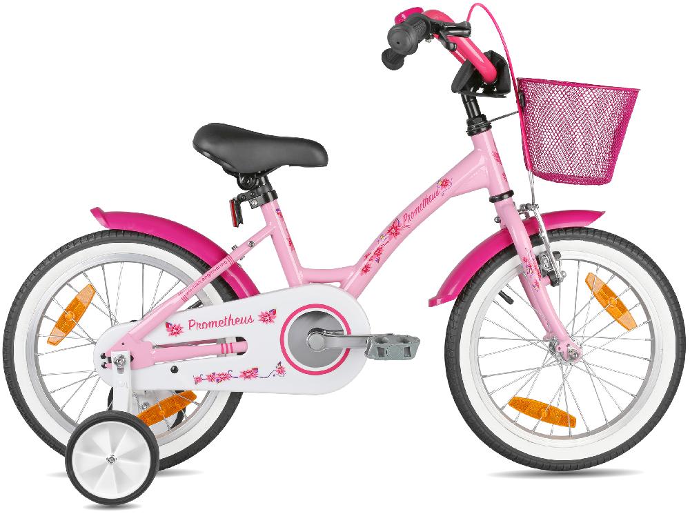 babymarkt Kinderfahrrad 16" mit Stützräder rosa-weiß Riesige Rabatte