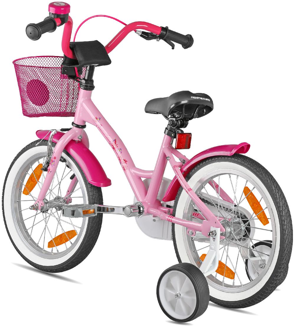 babymarkt Kinderfahrrad 16" mit Stützräder rosa-weiß Riesige Rabatte