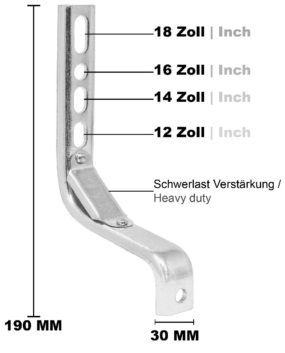 babymarkt Sützräder Universell für 12" bis 18" schwarz Großer Ausverkauf