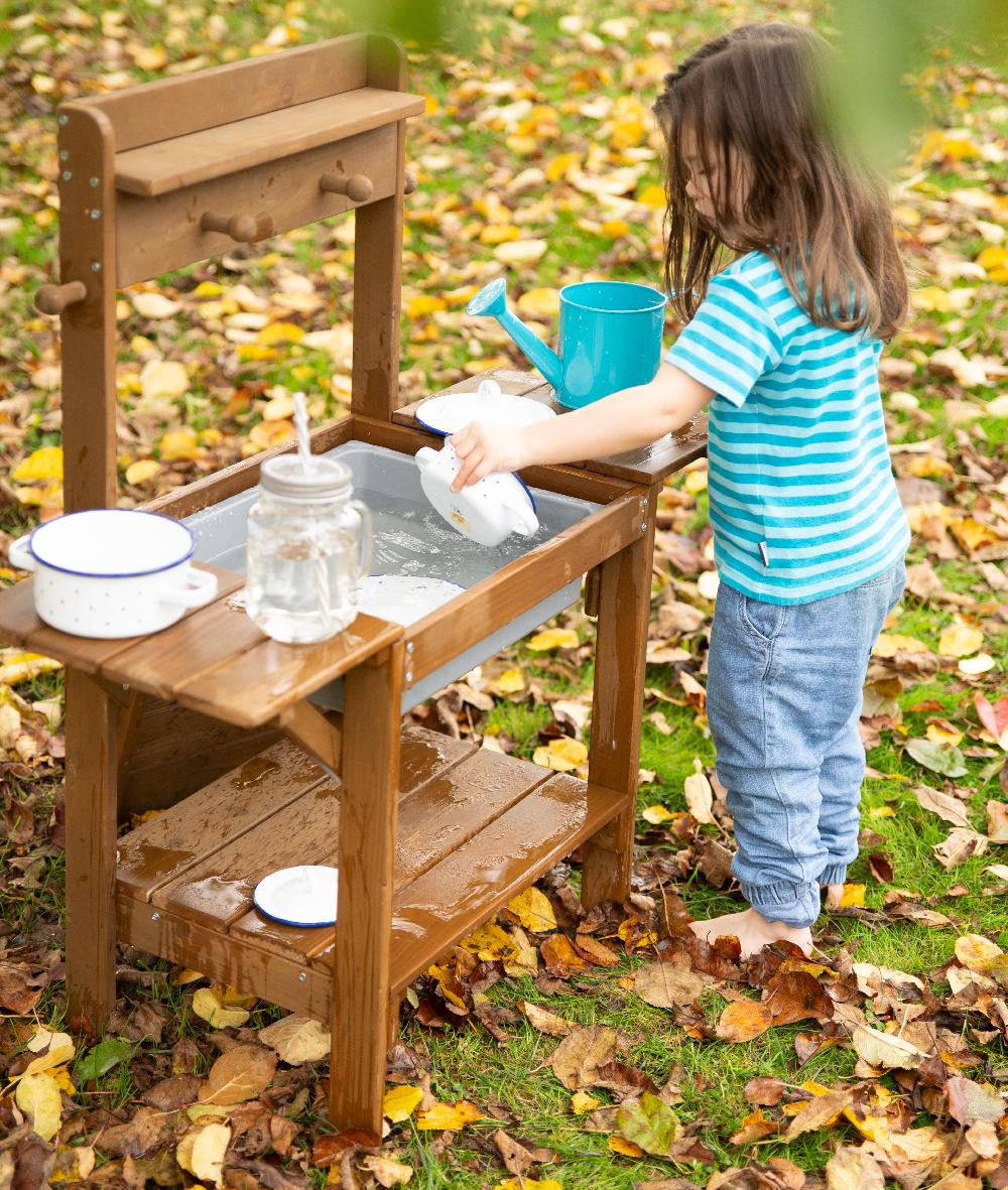 babymarkt Matschküche Midi braun Osterangebot