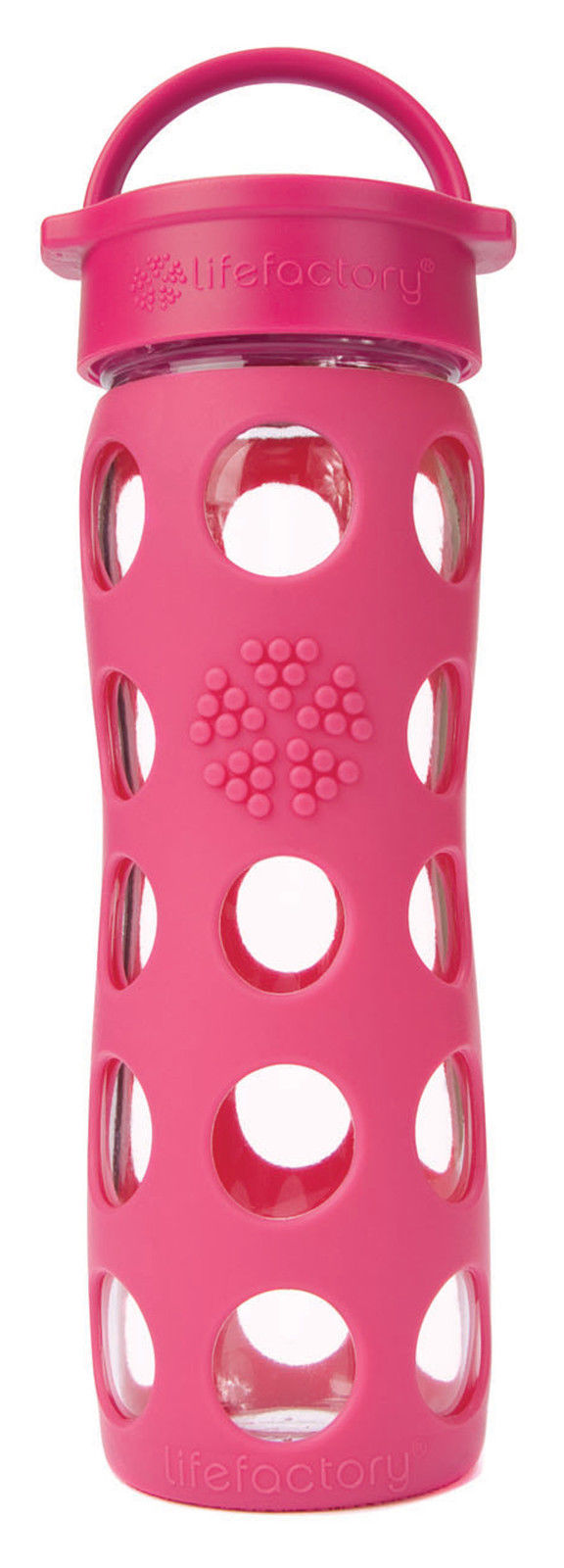 babymarkt Trinkflasche aus Glas in raspberry 475 ml Zeitlich begrenztes Angebot