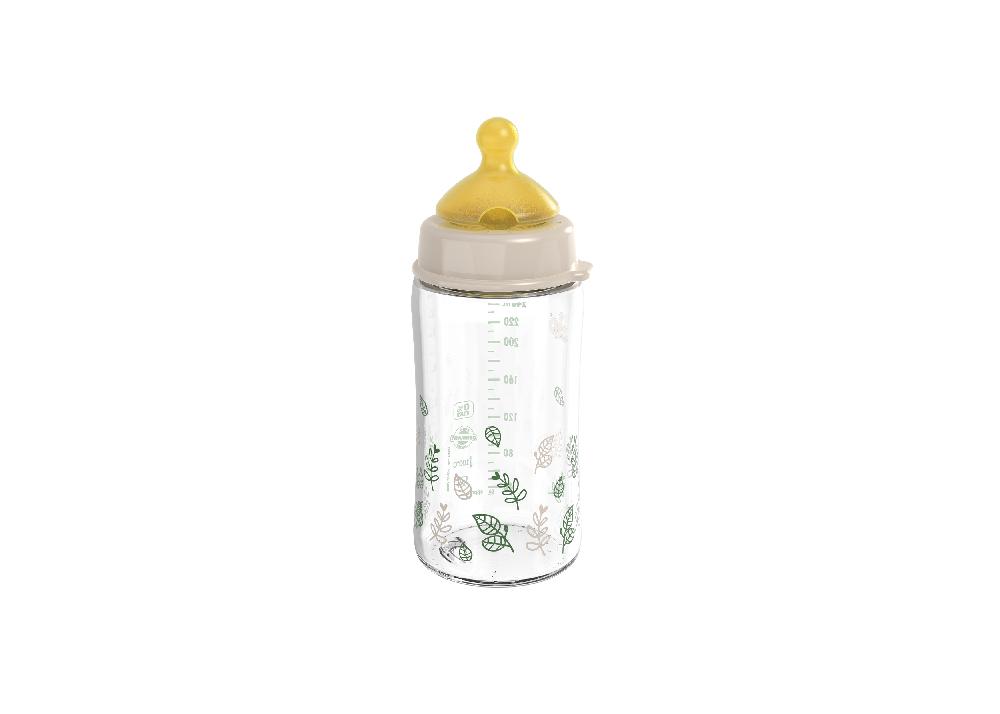 babymarkt Weithalsflasche cherry green Girl 240 ml aus Glas Nur noch ein Tag übrig