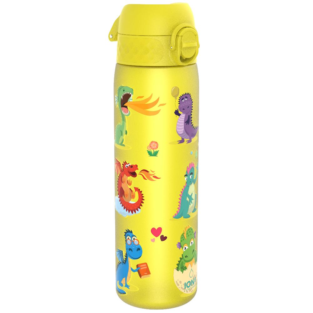 babymarkt Trinkflasche auslaufsicher 500 ml Drachen / gelb Kostenloser Versand international