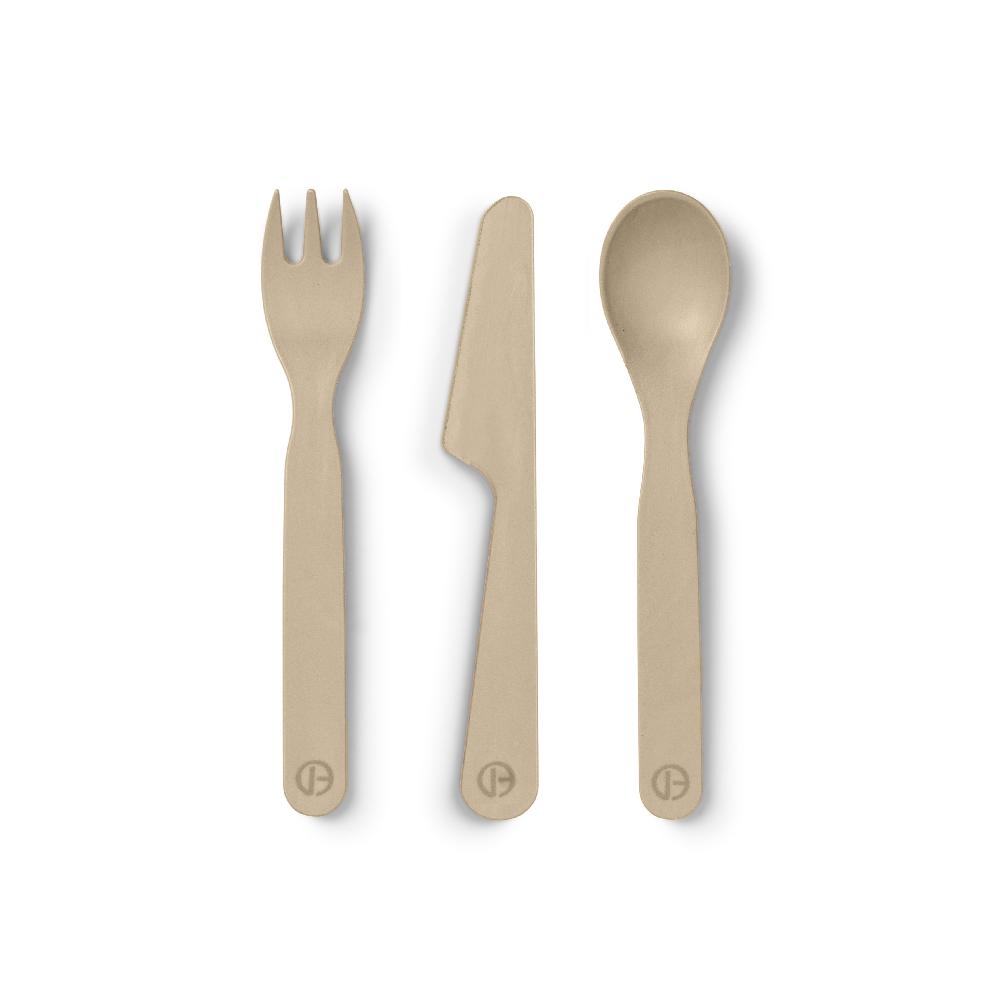babymarkt Besteckset 3-teilig pure khaki Verkauf
