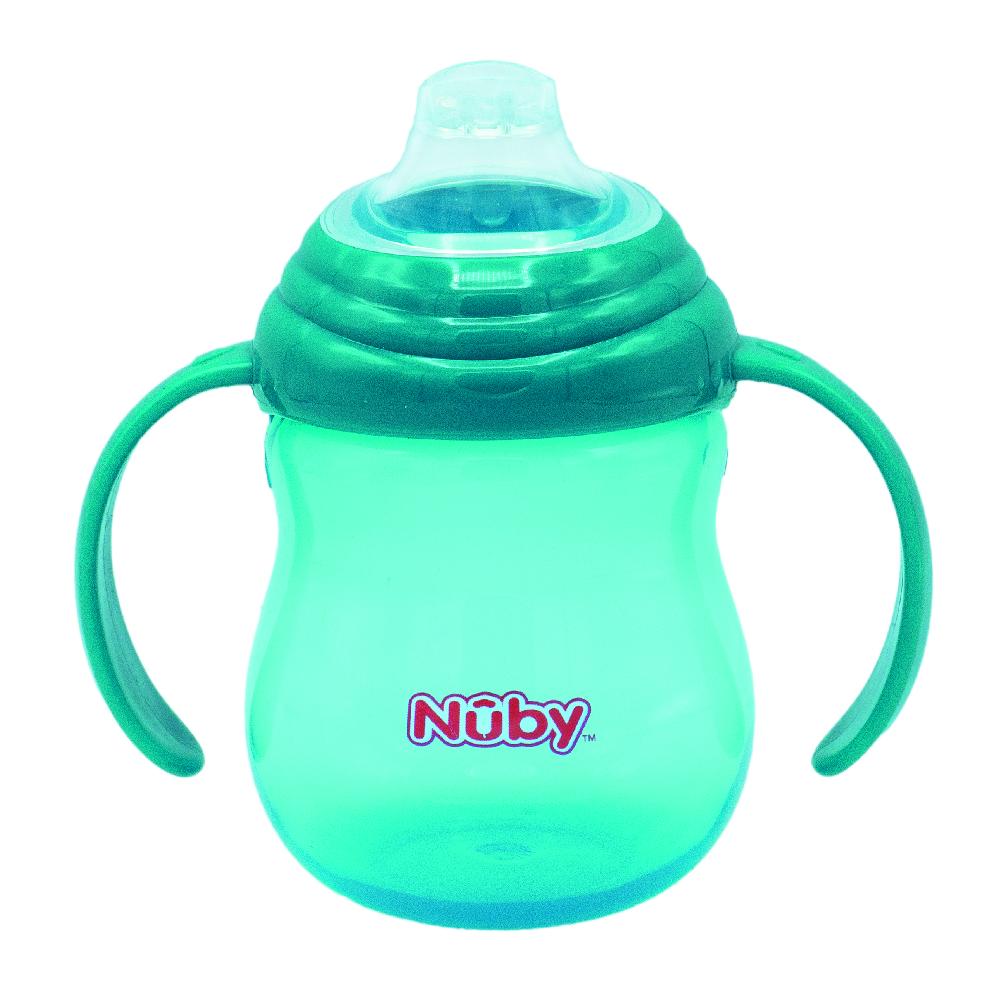 babymarkt Nûby Trinkhalmtasse No-Spill 270ml ab 6 Monaten in aqua Fabrik Onlineshop