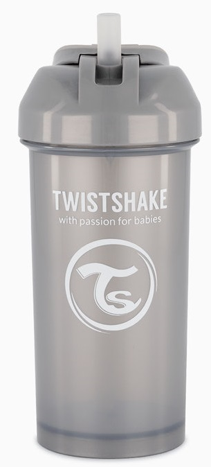 babymarkt Strohhalmbecher ab 12 Monate 360 ml Pearl Grey