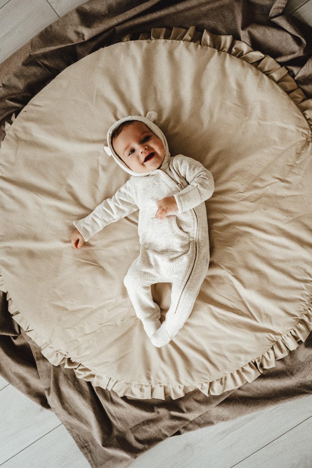 babymarkt Romper bamms beige Lagerräumung
