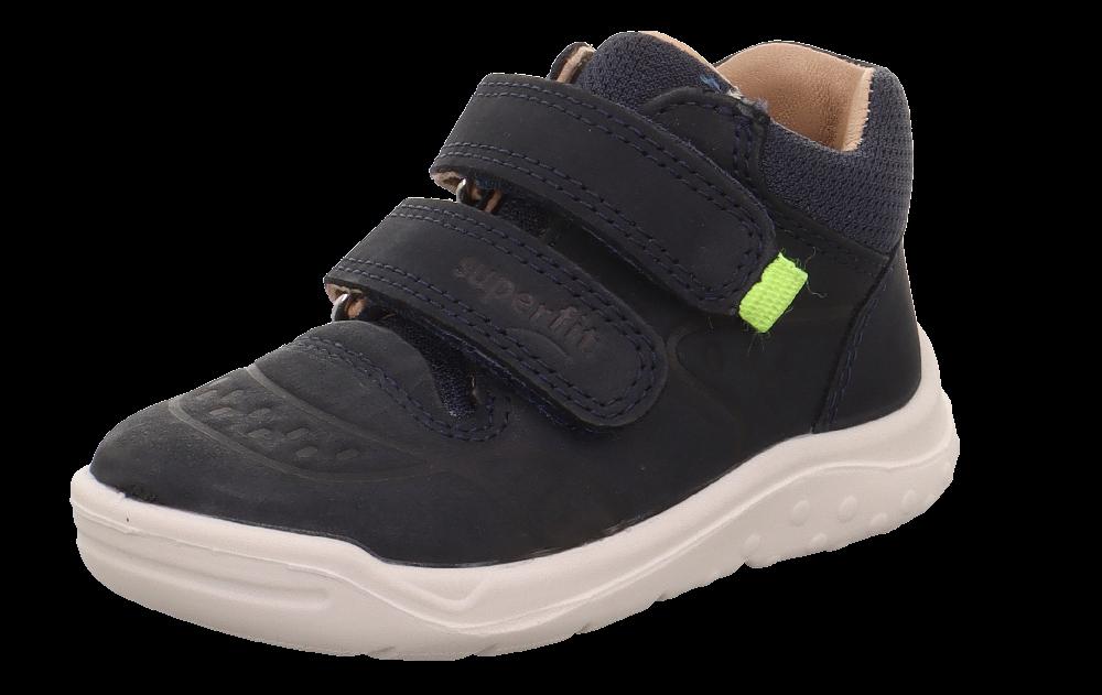 babymarkt Halbschuh Whaley blau/gelb (weit)