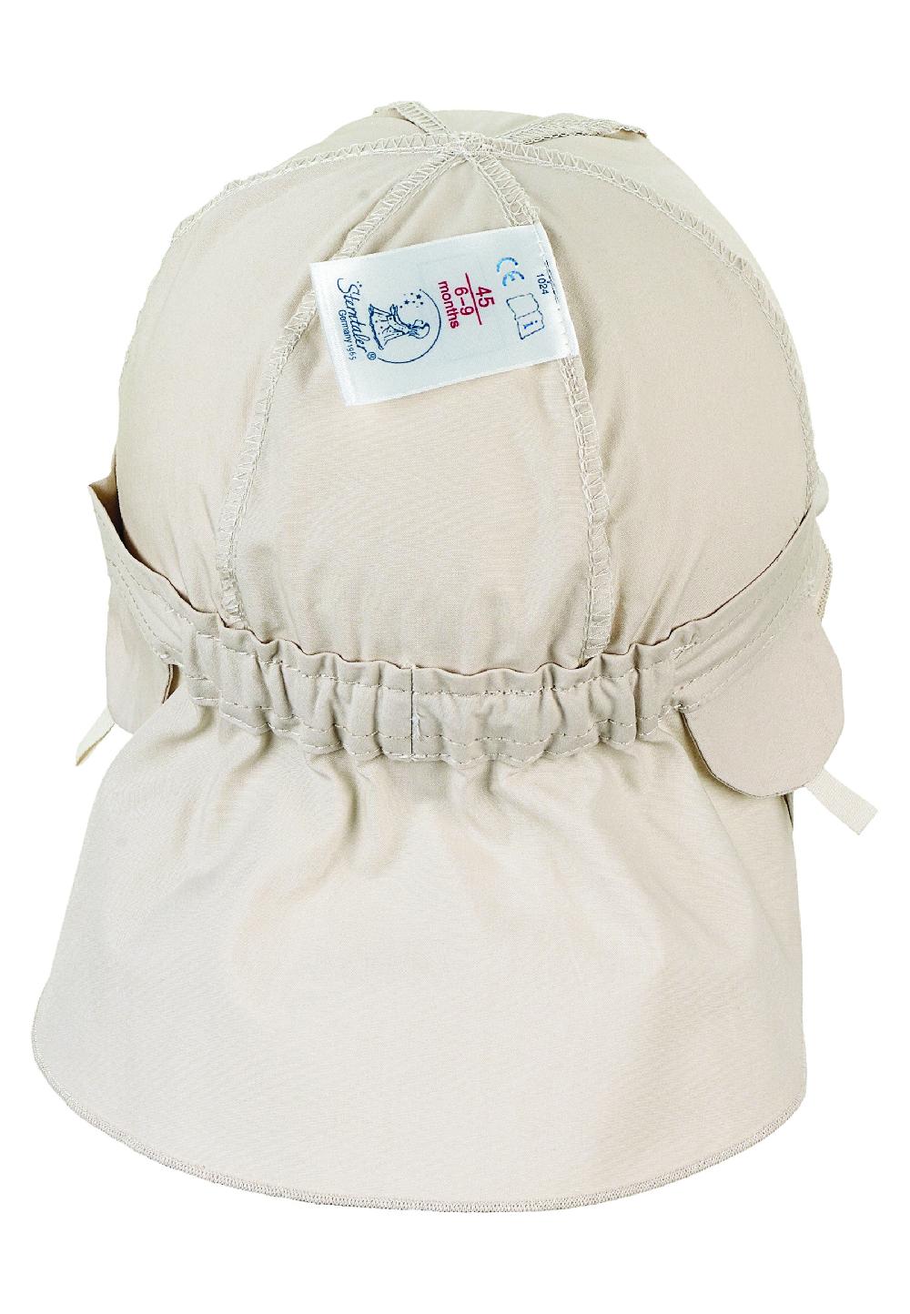 babymarkt Schirmmütze mit Nackenschutz beige Bis zu 60% Rabatt