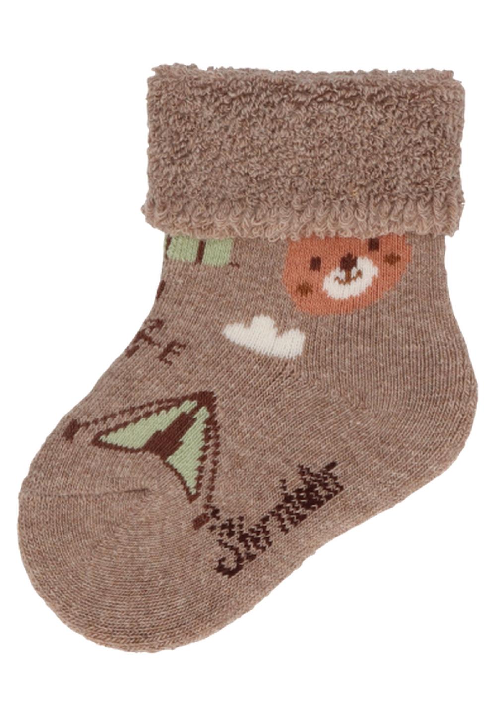 babymarkt Baby-Söckchen 3er-Pack Bär blassgrün Nur noch ein Tag übrig