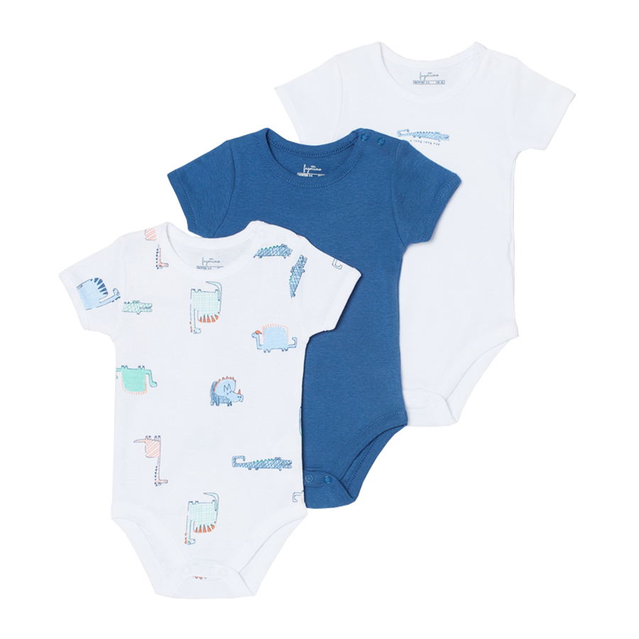 babymarkt Bodies blau 3er Pack 50% Rabatt mit kostenlosem Versand