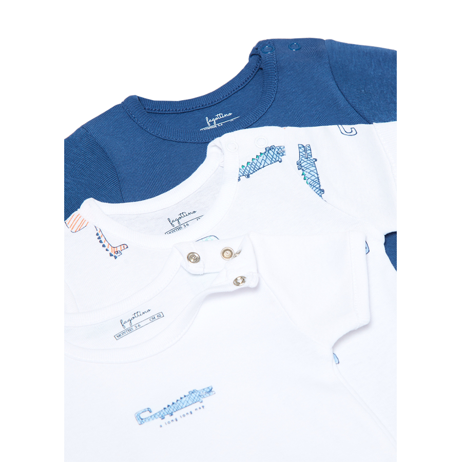 babymarkt Bodies blau 3er Pack 50% Rabatt mit kostenlosem Versand