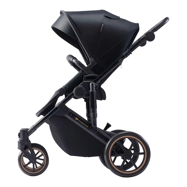 ﻿babywalz KinderkraftKombikinderwagen PRIME 2 inkl. Wickeltasche venezian black Jubiläumsangebot