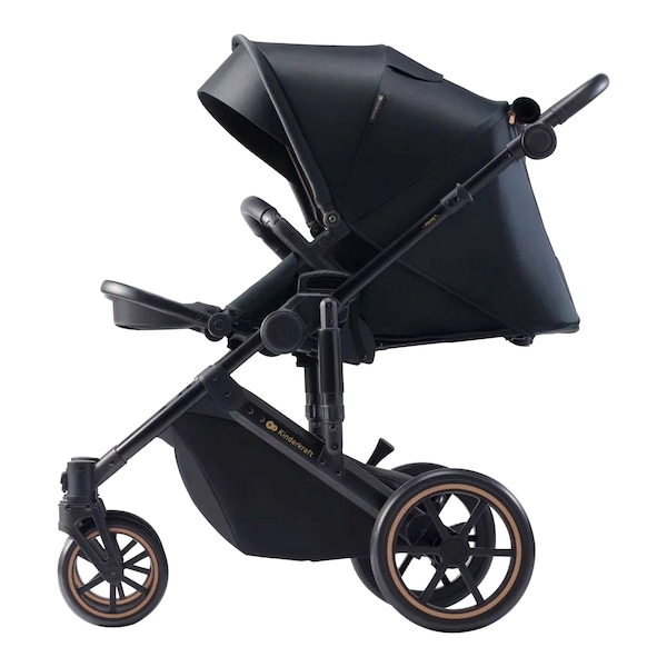 ﻿babywalz KinderkraftKombikinderwagen PRIME 2 inkl. Wickeltasche venezian black Jubiläumsangebot