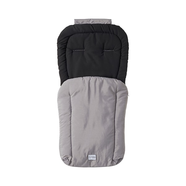 babywalz babycabUniversal Sommer-Fußsack Duo für Kinderwagen Buggy grey melange