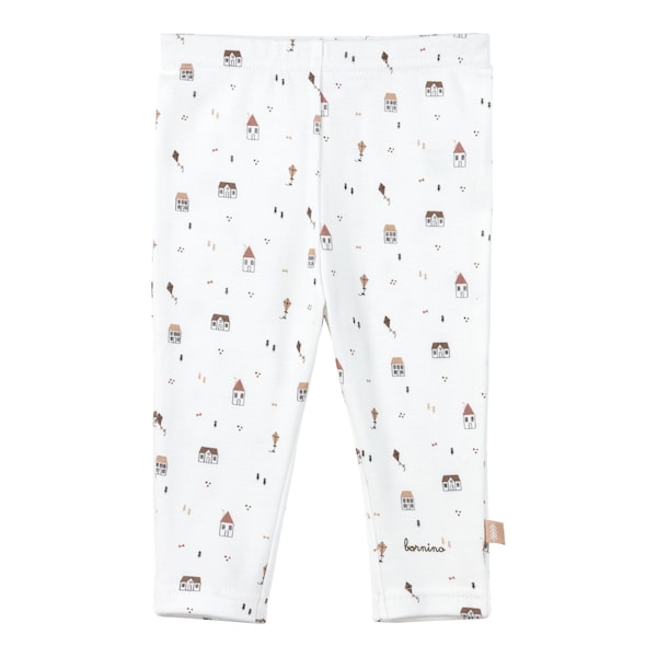 babywalz Bornino - Farm LifeLeggings Farm Life offwhite/bunt