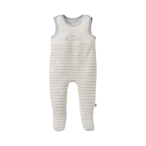 babywalz Bornino - BASICSStrampler-Set Elefant Limitierter Zeitrabatt