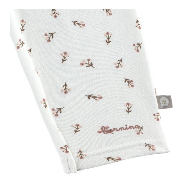 babywalz Bornino - Cute FoxLeggings Blumen offwhite Flash Sale