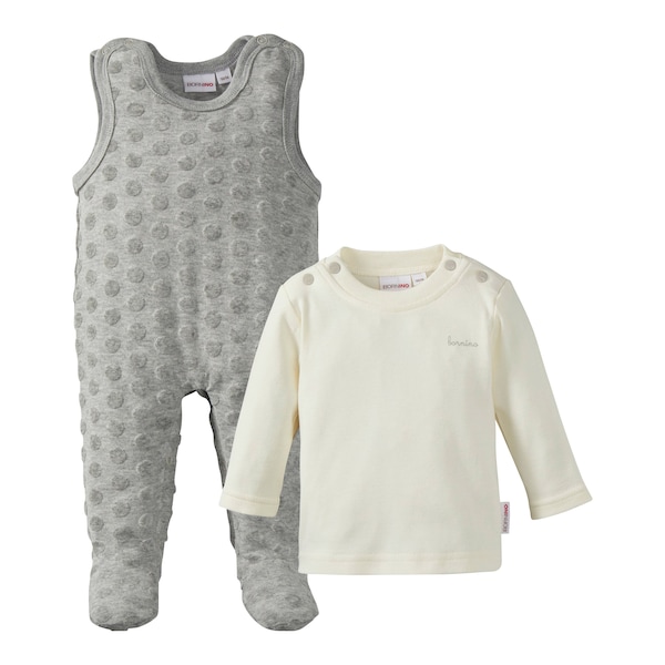 babywalz Bornino - BASICSNicki-Strampler Ausbrenner Weihnachtsangebot