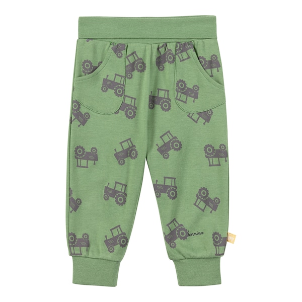babywalz Bornino - Farm LifeJogginghose Traktor grün/grau