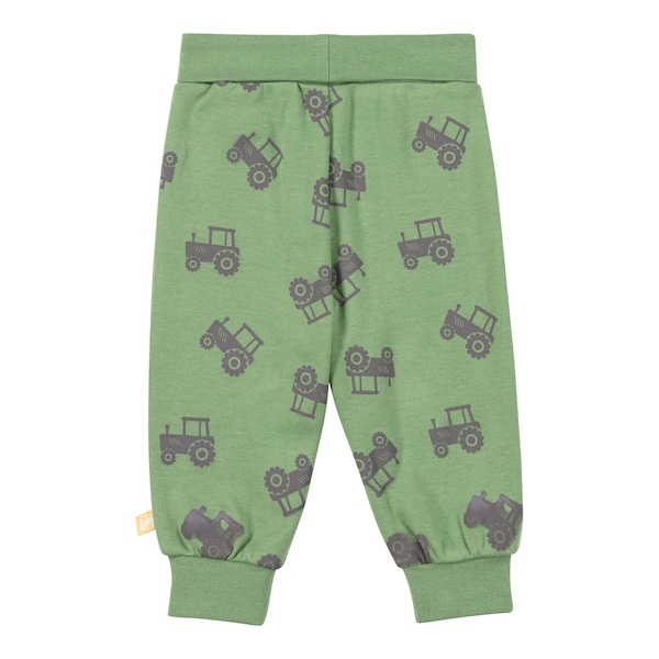 babywalz Bornino - Farm LifeJogginghose Traktor grün/grau Vatertagsangebot