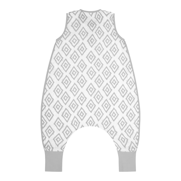 babywalz emma & noahSommer-Sleepoverall Musselin 0.5 TOG Rauten grau Online Outlet