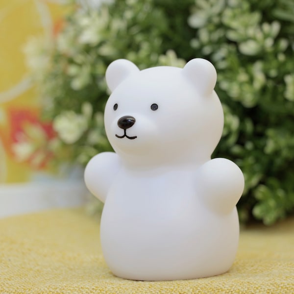 babywalz reer - lumiluNachtlicht Mini Zoo weiß / Bär Kauf eins, bekomm eins gratis
