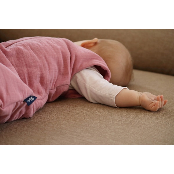 babywalz AlviGanzjahres-Sleepoverall 4-Season Mull 2.0 TOG fox glove Sonderangebote