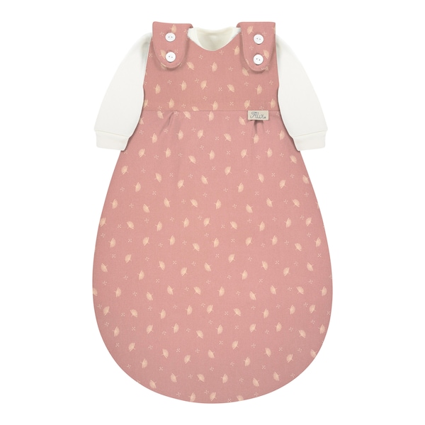 babywalz Alvi - BABY-MÄXCHEN3-tlg. Ganzjahresschlafsack 2.5 TOG altrosé / Pretty Begrenzte Freigabe