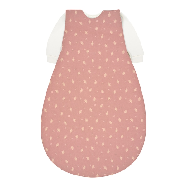 babywalz Alvi - BABY-MÄXCHEN3-tlg. Ganzjahresschlafsack 2.5 TOG altrosé / Pretty Begrenzte Freigabe