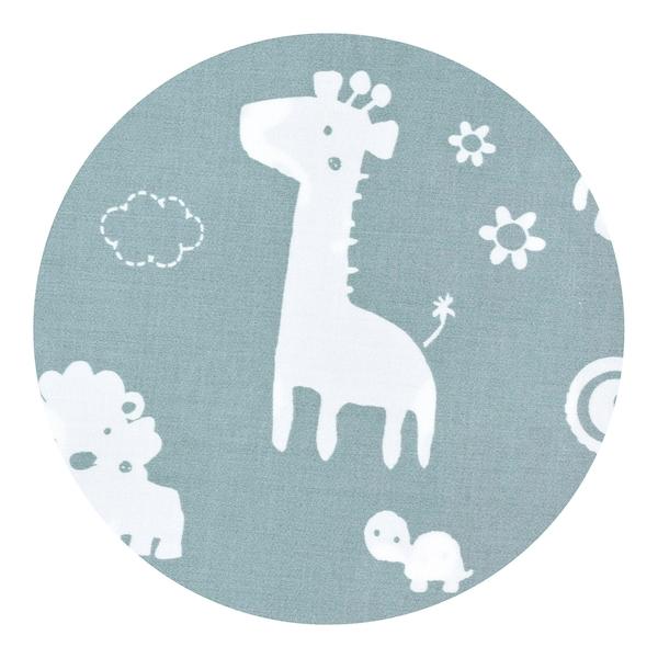 babywalz AlviSommer-Sleepoverall 0.5 TOG Zootiere blau Letzter Tag