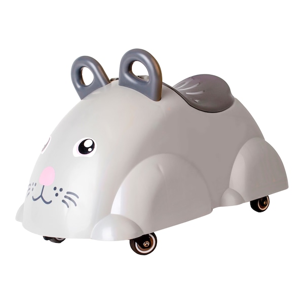 babywalz VikingtoysRutscher Cute Rider grau - Maus