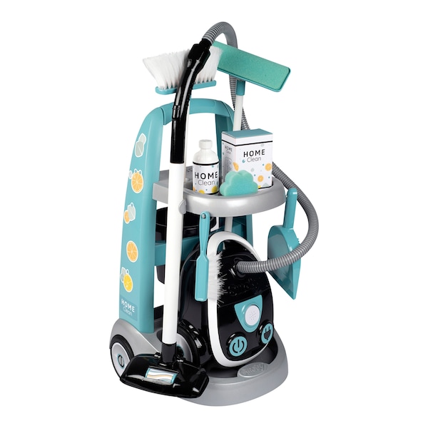 babywalz SmobyReinigungstrolley mit Staubsauger