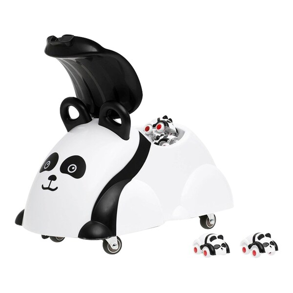 babywalz VikingtoysRutscher Cute Rider schwarz/weiss - Panda Schlussverkauf