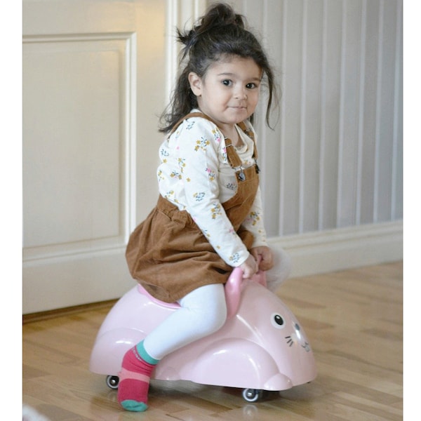 babywalz VikingtoysRutscher Cute Rider rosa - Hase Fabrik Onlineshop
