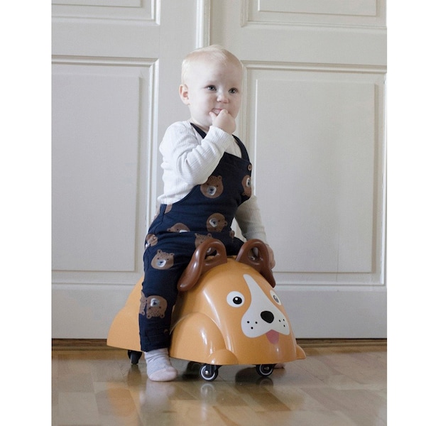 babywalz VikingtoysRutscher Cute Rider hellbraun - Hund Weihnachtsangebot