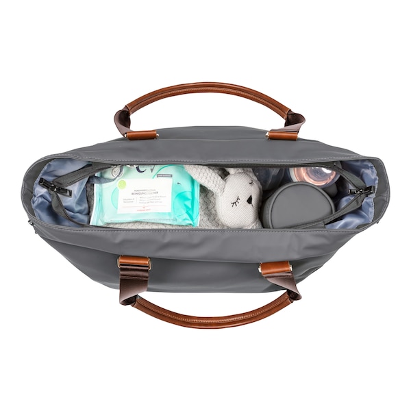babywalz 2heartsWickeltasche Shopper grau Wochenangebot