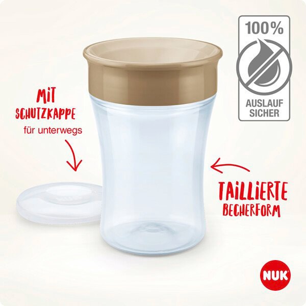 babywalz NUKTrinklernbecher Magic Cup 230 ml rot Bis zu 55% Rabatt
